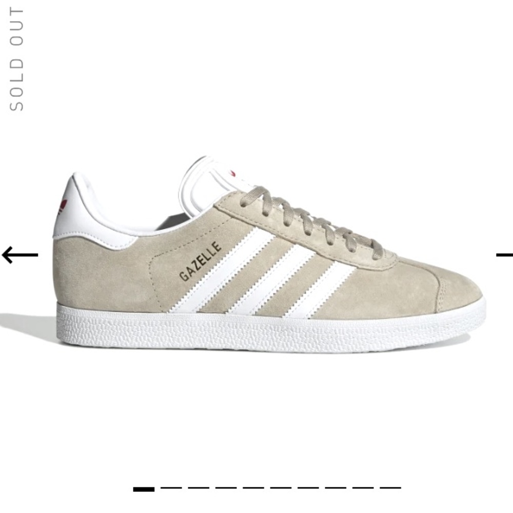 Adidas Gazelle sneaker Tan Suede size 5 EU 36 Used